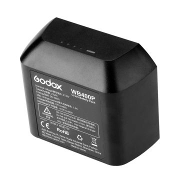 Godox WB400P Akumulators AD400 Pro zibspuldzei