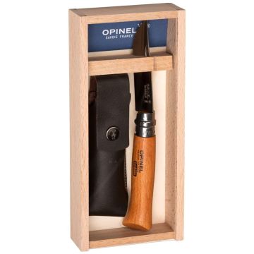 Opinel Nr. 08 Carbon + maksts penālis