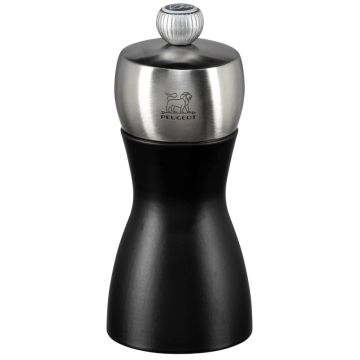 Peugeot FIDJI sāls dzirnaviņas no dižskābarža koka matēts melns 12 cm