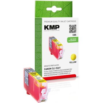 KMP C85 tinte yellow savietojams ar Canon CLI-526 Y