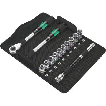 Wera 8006 SC 1 Zyklop Hybrid Ratchet set 1/2 drivem c