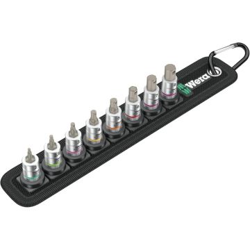 Wera Belt A 2 Zyklop bit socket set w. holding function 1/4 dr.
