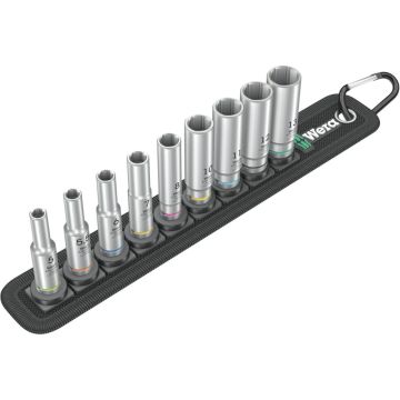 Wera Belt A Deep 1 socket set, 1/4 drive