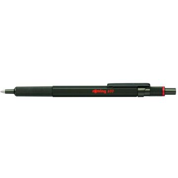 rotring 600 Lodīšu pildspalva metāliski tumši zaļa