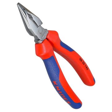 KNIPEX Kombinētās knaibles, hromētas, 145 mm