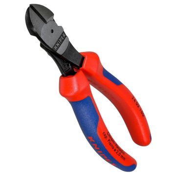 Knipex diagonālie griezējknaibles ar 160mm atramdentizētu griezējknaiblīti