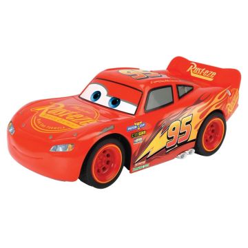 Dickie RC Lightning McQueen rotaļu car Cars 3 1:24 mērogā ar Turbo funkciju sarkans