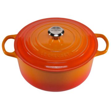 Le Creuset Signature kastrolis apaļš 28cm vulkānisks