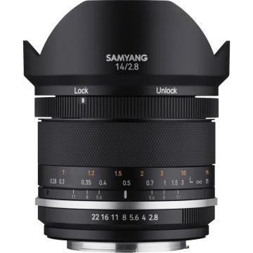 Samyang MF 14mm f/2.8 MK2 Objektīvs paredzēts Fuji X