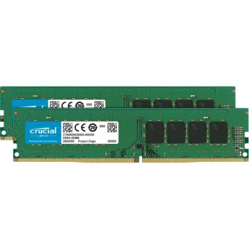 Crucial DDR4-3200 komplekti 32GB (2x16GB) UDIMM CL22