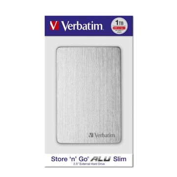 Verbatim Store n Go 2.5 ALU 1TB USB 3.2 Gen 1 Silver 53663