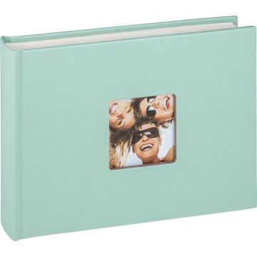 Walther Fun Foto albums, 40 lpp., grāmatas iesējums, 22x16 cm, piparmētru zaļš, FA207A