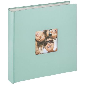 Walther Fun Foto albums, 100 baltas lpp., grāmatas iesējums, 30x30 cm, piparmētru zaļš, FA208A