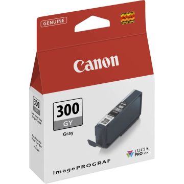 Canon PFI-300 GY pelēkā tinte