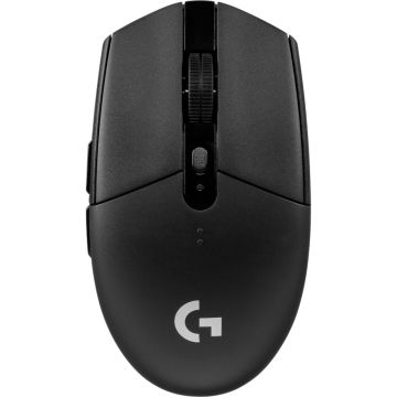 Logitech G305 Bezvadu spēļu pele, optiskā, 12000 DPI, melna