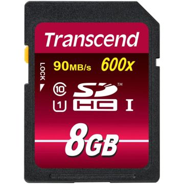 Transcend SD karte SDHC 8GB Class 10 / UHS-I