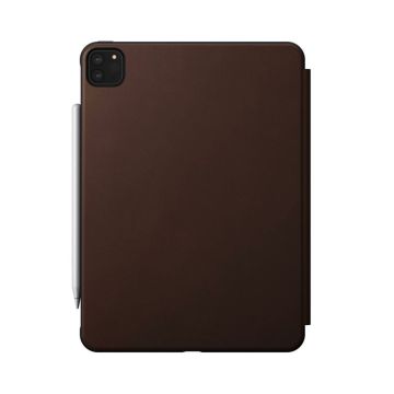 Nomad Modern Folio paredzēts iPad Pro 11 collu (2. paaudzes), brūna āda