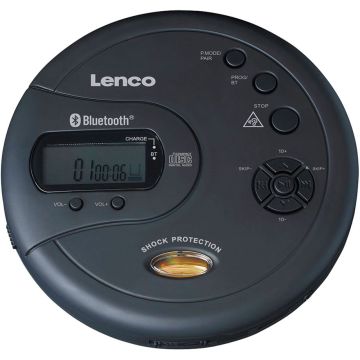 Lenco CD-300 Portatīvais CD atskaņotājs, melns