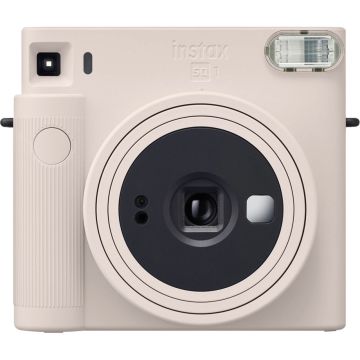 Fujifilm Instax SQUARE SQ 1 Momentfoto Kamera krīta balts