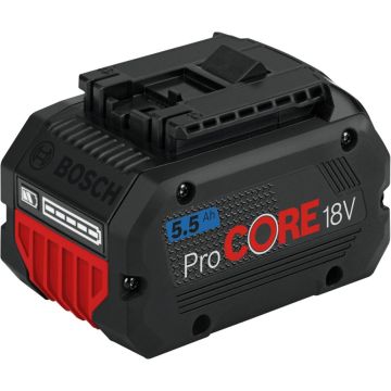 Bosch GBA ProCORE Profesionālais akumulators, 18V 5.5Ah, lieljaudas instrumentiem