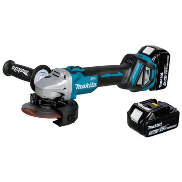 Makita DGA511RTJ Bezvadu leņķa slīpmašīna