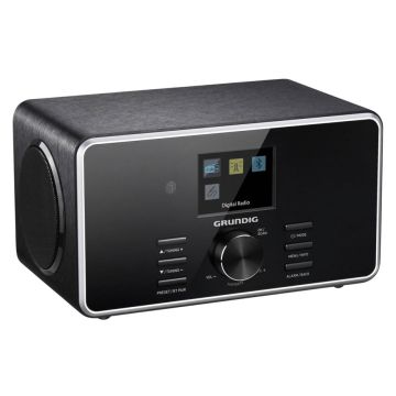 Grundig DTR 4500 2.0 BT DAB+ Radio, DAB+/FM/Bluetooth, AC, melns