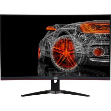 AOC C32G2ZE, 32" Gaming monitors, 1920x1080px, 240 Hz, VA, izliekts