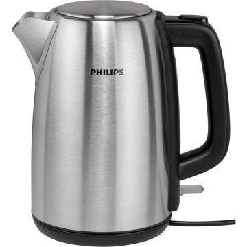 Philips HD 9351/90 elektriskā tējkanna, nerūsējošais tērauds, melna, 1.7L, 2200W