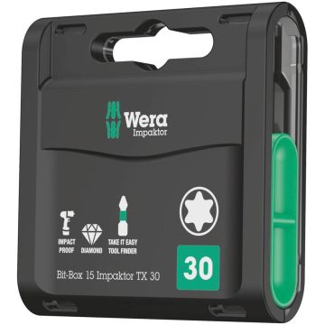 Wera Bit-Box 15 triecienelements TX