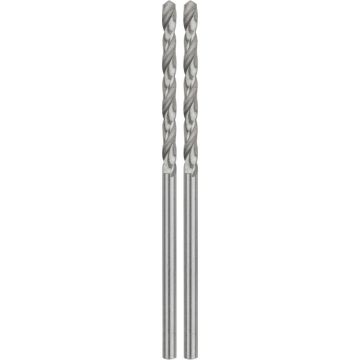 Bosch 2 Metal Drill Bits HSS-G 2,0x24x49mm