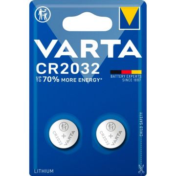 Varta CR2032 3V Litija baterija 2 gab.