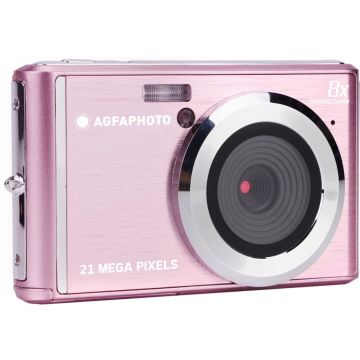 AgfaPhoto Realishot DC5200 Digitālā Fotokamera 21MP, 2.7" Ekrāns, 1080p Video, Rozā