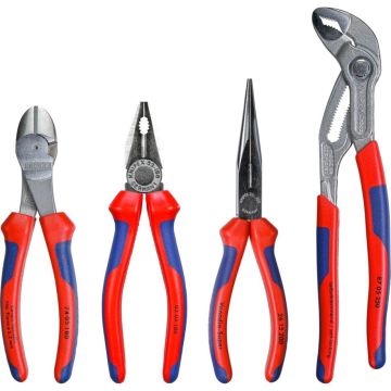 Knipex knaiblīšu komplekts Basic Chrome