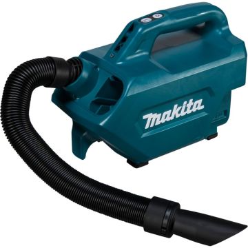 Makita DCL184Z bezvadu putekļsūcējs ar ergonomisku dizainu, zils