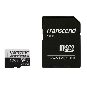 Transcend microSDXC 340S 128GB 10. klases UHS-I U3 A2