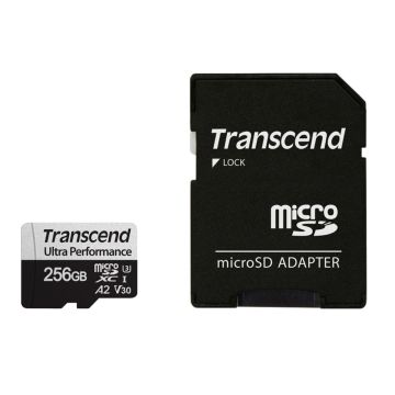 Transcend microSDXC 340S 256GB 10. klases UHS-I U3 A2