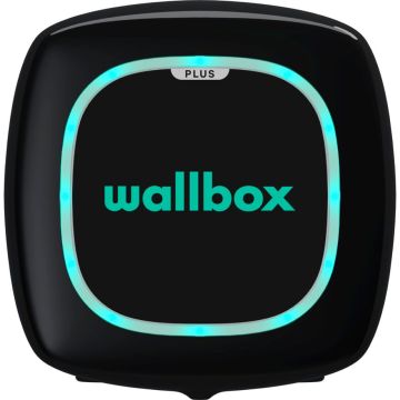 Wallbox Pulsar Plus Elektroauto Uzlādes Stacija, 22kW, Type 2, 7m Kabelis, OCPP, Melna