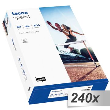 120.000 Sh. tecno speed A4 80 g Universal Paper white (Pallet)