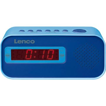 Lenco CR-205 Modinātājs ar Radio, FM, AC, zils