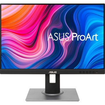 Asus PA248QV Grafiskais monitors, 24.1 collas, WUXGA 1920x1200 izšķirtspēja, 75Hz, IPS panelis, melns