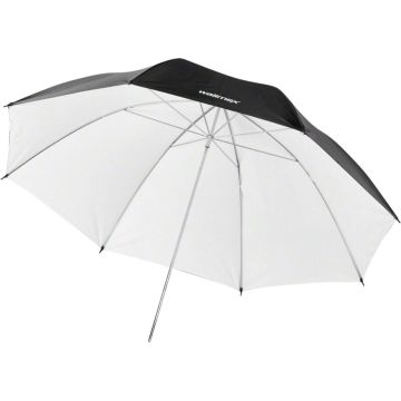 walimex pro atstarojošs lietussargs melns/balts, 109cm