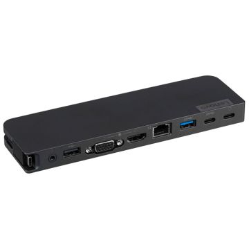 Lenovo USB-C Mini doks, 65W, 1x HDMI, 2x USB 3.1, 1x USB-C, 1x RJ45