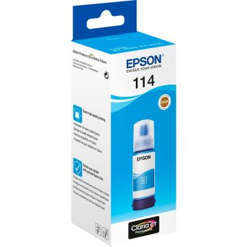 Epson EcoTank cyan krāsa T114 70ml T07B2