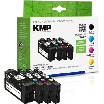 KMP E226XV Multipack BK/C/M/Y saderīgs ar Epson T3596 XL