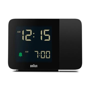 Braun BC 015 B-DCF melns modinātājpulkstenis ar radio