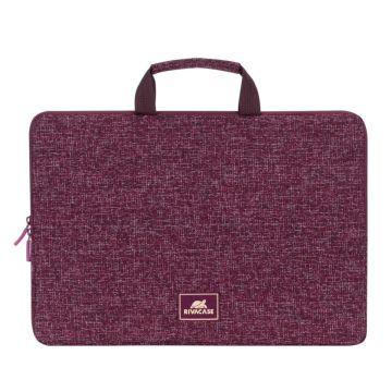 Rivacase 7913 Laptop Sleeve 13.3 ar rokturiem bordo sarkans