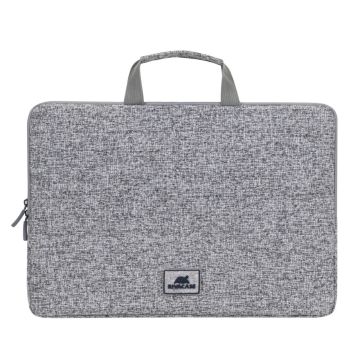 Rivacase 7915 Laptop Sleeve 15,6 ar rokturiem gaiši pelēks