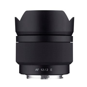 Samyang AF 12mm f/2.0 Objektīvs paredzēts Sony E