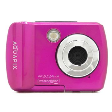 Easypix Aquapix W2024 Splash Ūdensizturīga Digitālā Kamera , 16MP, 2.4" Ekrāns, HD Video, Rozā