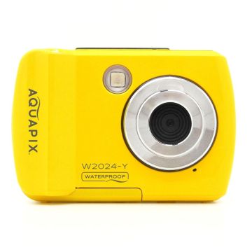 Easypix Aquapix W2024 Splash Ūdensizturīga Digitālā Kamera , 16MP, 2.4" Ekrāns, HD Video, Dzeltena